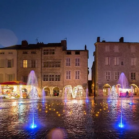 L'indus 3 Etoiles Wifi, Netflix, Disney, Coeur De Bastide Appartement Villefranche-de-Rouergue